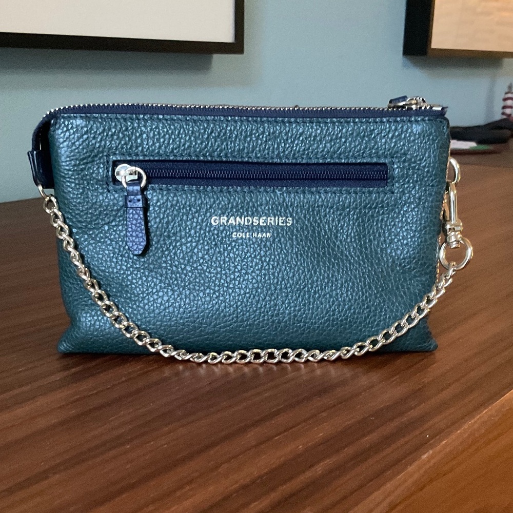 Cole Haan leather wristlet (Grand Series)